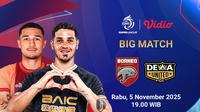 Link Live Streaming Borneo FC Vs Dewa United di BRI Super League